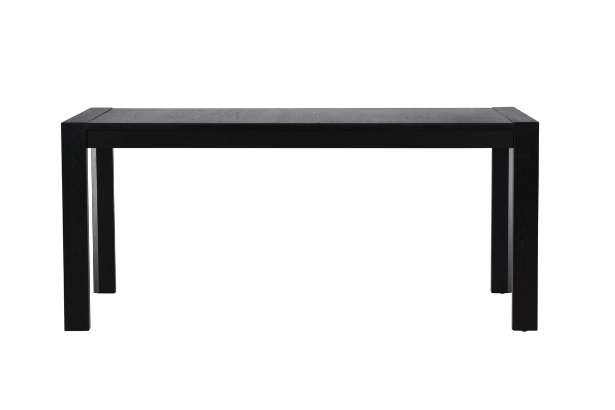 Slider spisebord - 170 × 95 cm - sort - billede 1