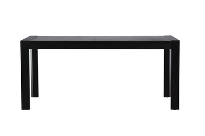 Slider spisebord - 170 × 95 cm - sort - billede 1