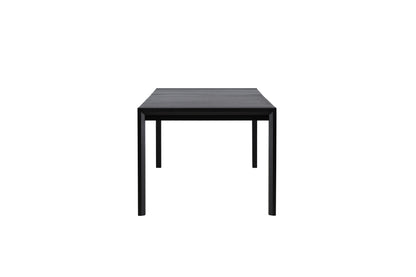 Slider spisebord - 170 × 95 cm - sort - billede 22