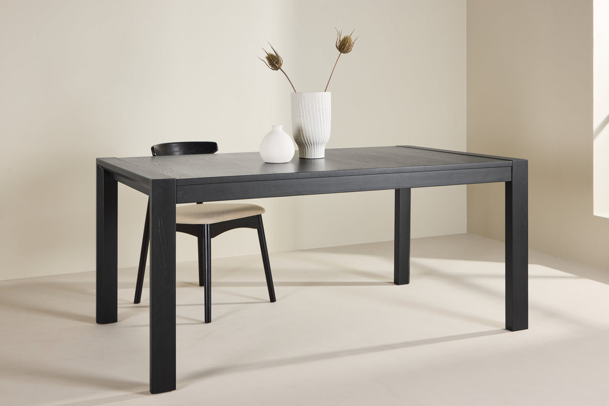 Slider spisebord - 170 × 95 cm - sort - billede 26