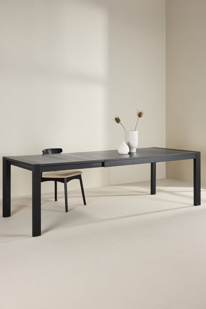Slider spisebord - 170 × 95 cm - sort - billede 34