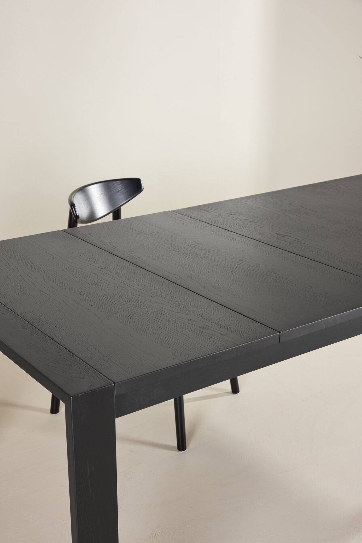 Slider spisebord - 170 × 95 cm - sort - billede 35