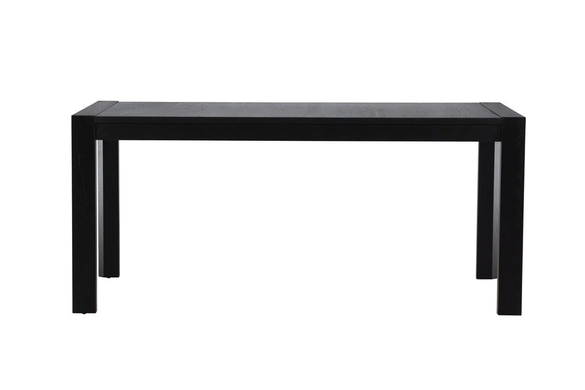 Slider spisebord - 170 × 95 cm - sort - billede 7