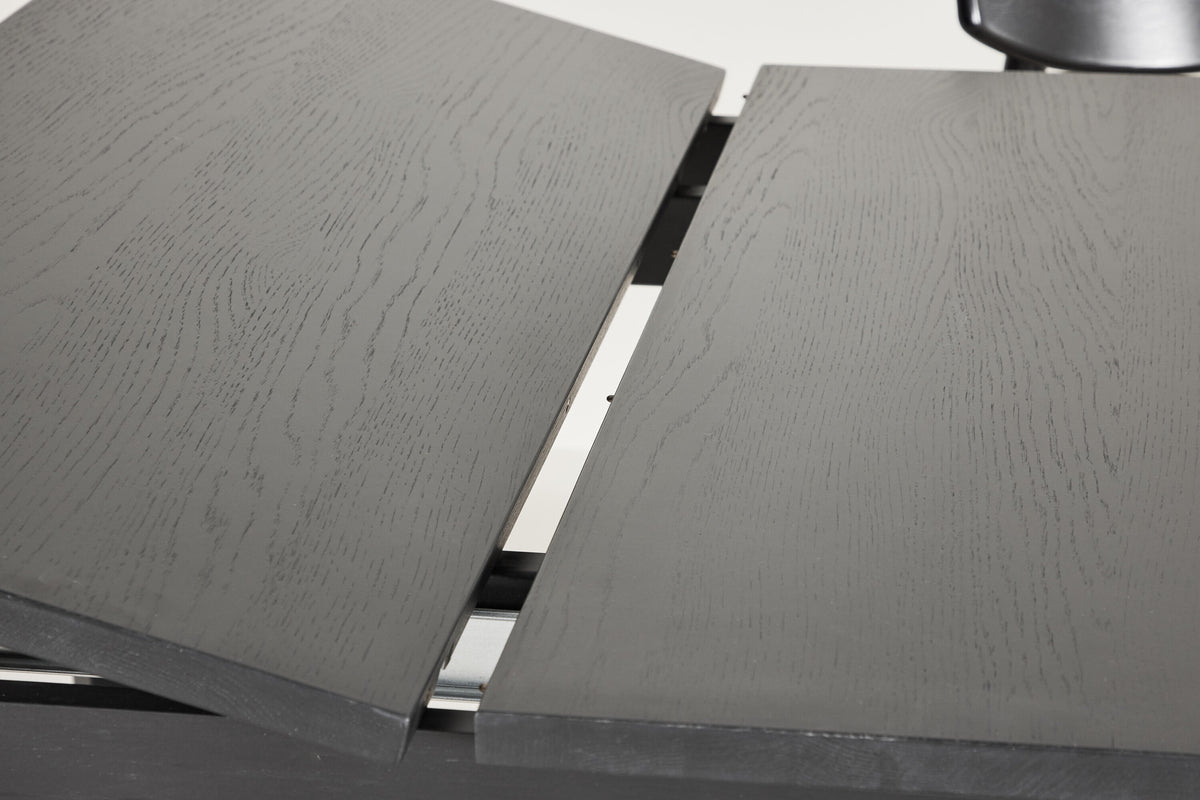 Slider spisebord - 170 × 95 cm - sort - billede 29