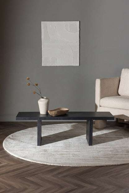 Yakunik sofabord - 120 × 38 cm - sort - billede 9