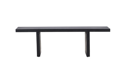 Yakunik sofabord - 120 × 38 cm - sort - billede 1