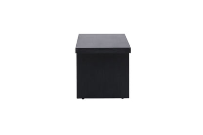 Yakunik sofabord - 120 × 38 cm - sort - billede 4