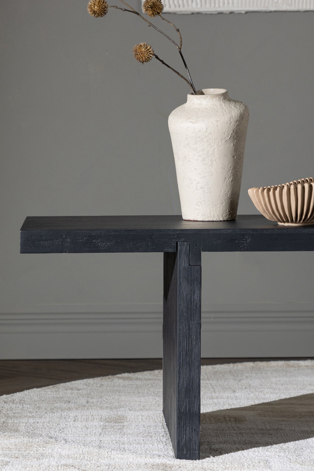 Yakunik sofabord - 120 × 38 cm - sort - billede 11
