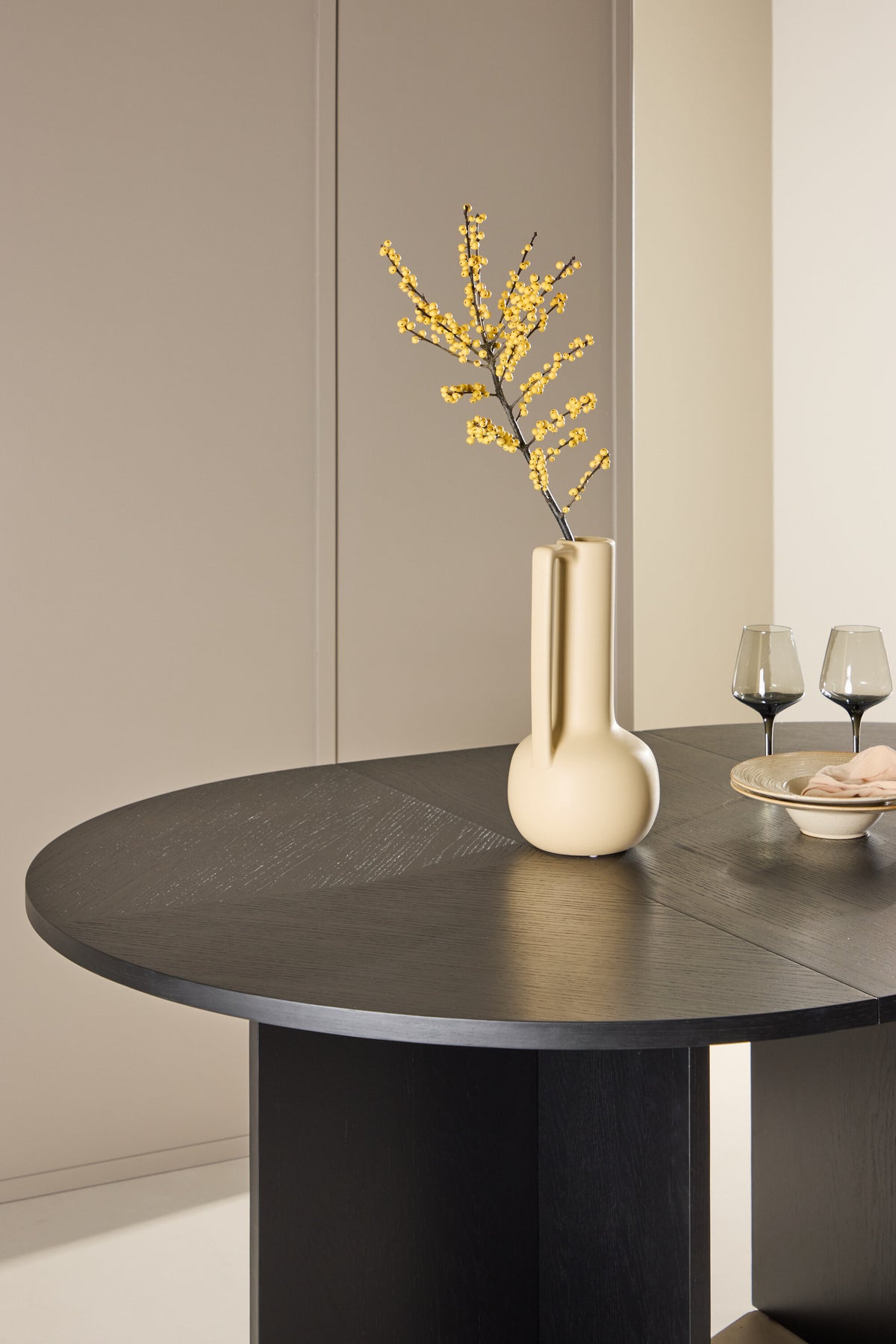 Strada spisebord - Ø120 cm - sort - billede 34