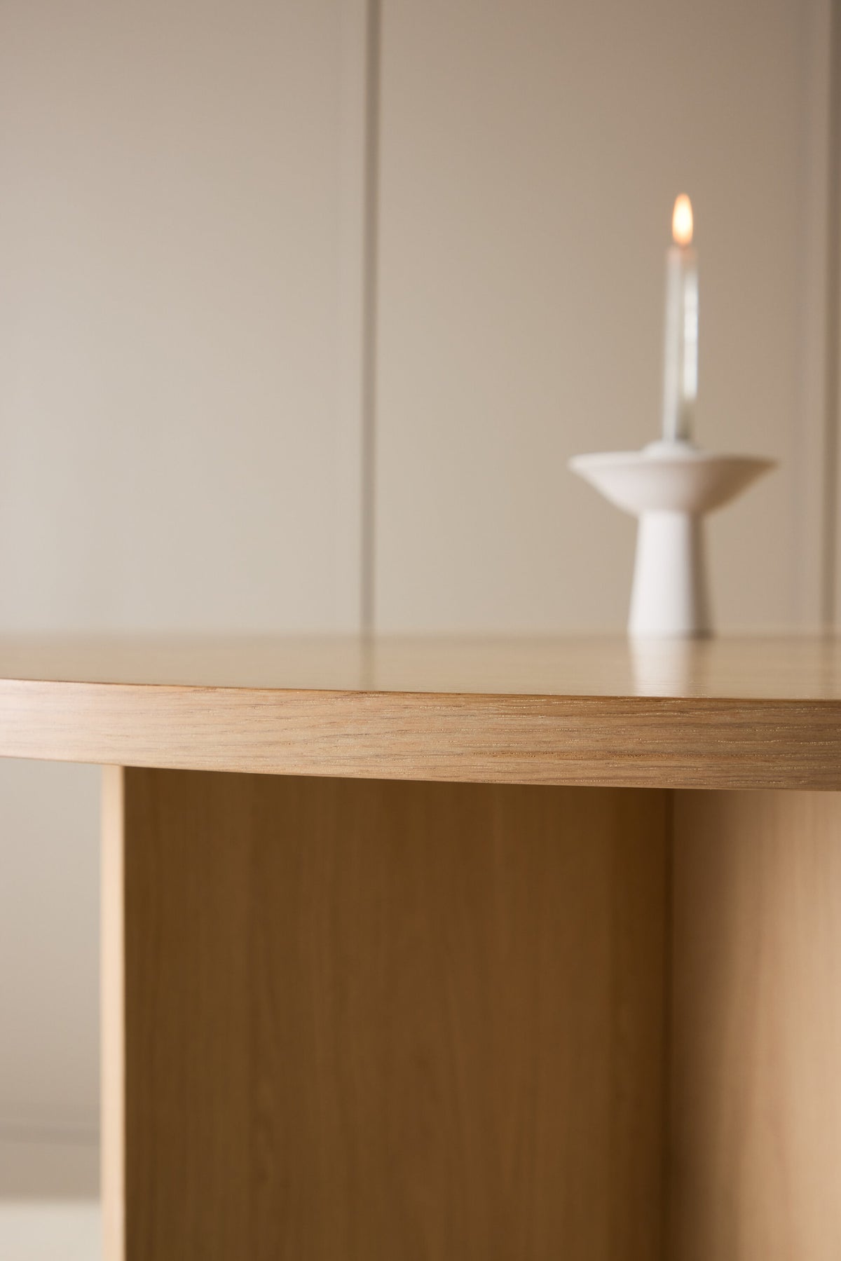 Strada spisebord - Ø120 cm - hvidpigmenteret - billede 38