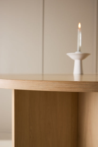 Strada spisebord - Ø120 cm - hvidpigmenteret - billede 38