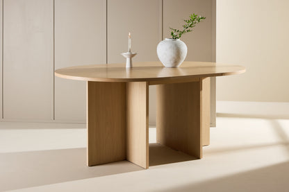 Strada spisebord - Ø120 cm - hvidpigmenteret - billede 25