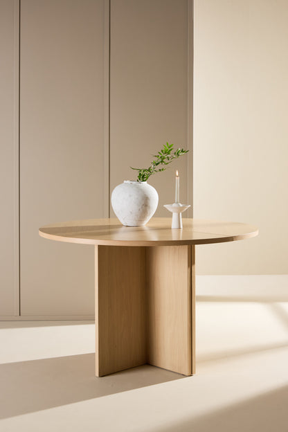 Strada spisebord - Ø120 cm - hvidpigmenteret - billede 33