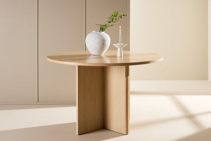 Strada spisebord - Ø120 cm - hvidpigmenteret - billede 26