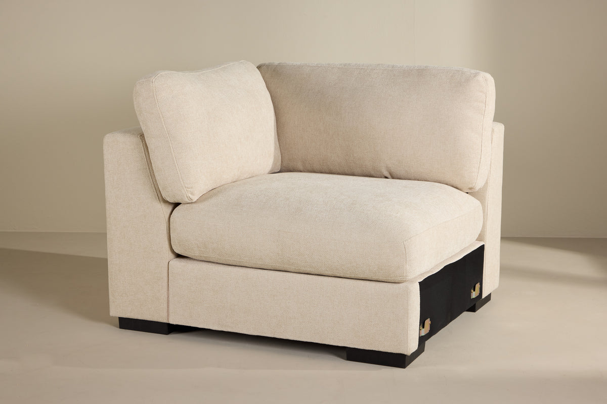 Salerno Sofa modul Beige - Venstre endemodul