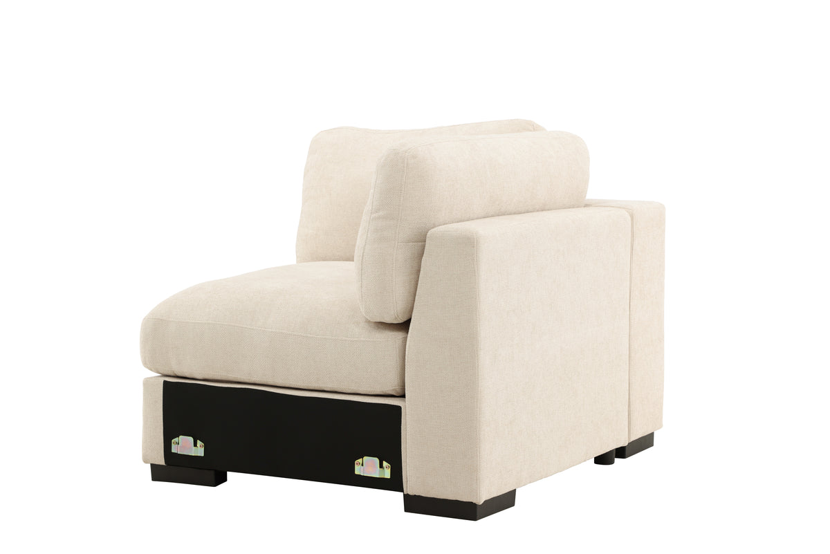 Salerno Sofa modul Beige - Venstre endemodul
