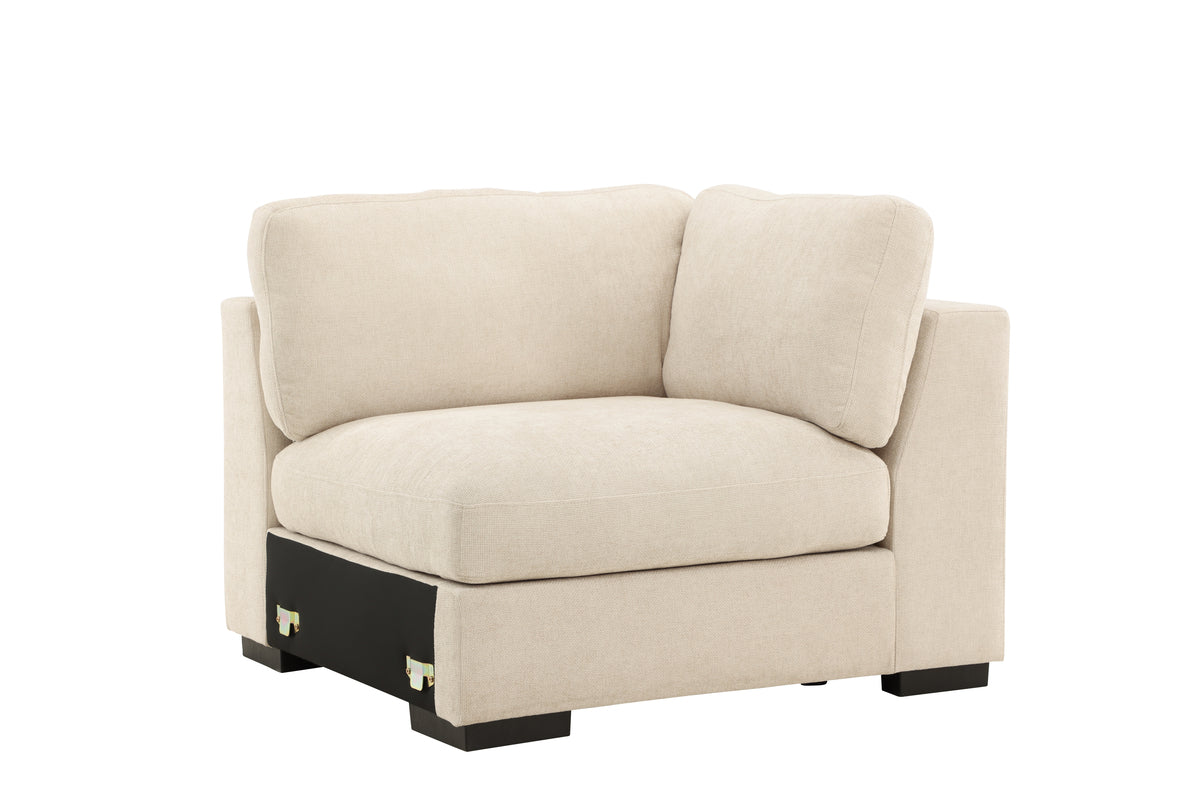 Salerno Sofa modul Beige - Højre endemodul