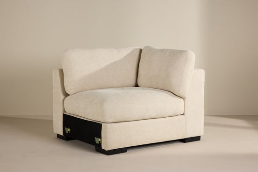 Salerno Sofa modul Beige - Højre endemodul