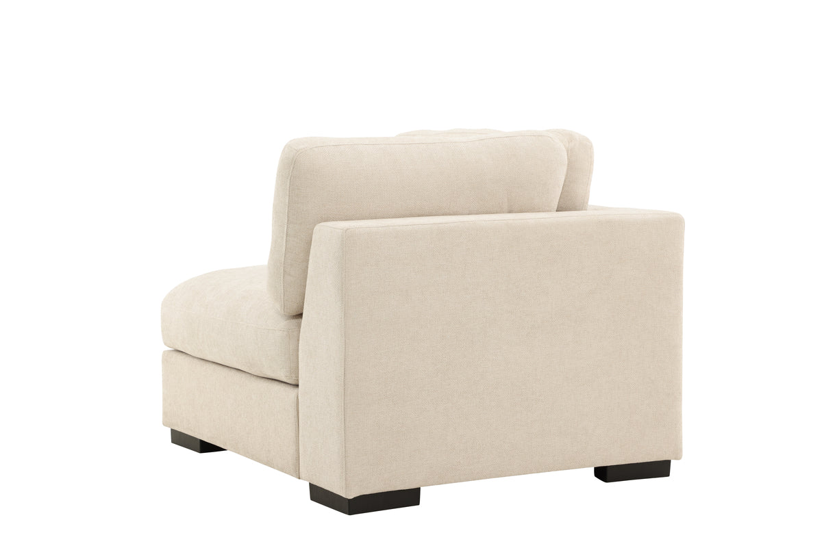 Salerno Sofa modul Beige - Højre endemodul
