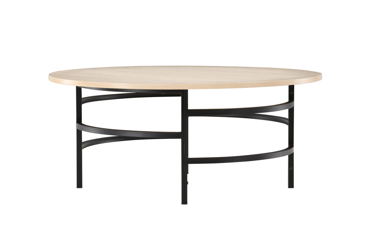 Copenhagen sofabord - Ø100 cm - sort, hvidpigmenteret - billede 10