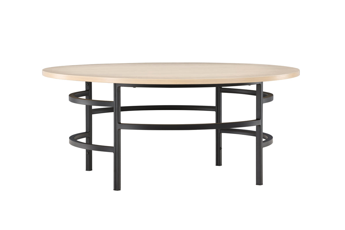 Copenhagen sofabord - Ø100 cm - sort, hvidpigmenteret - billede 12