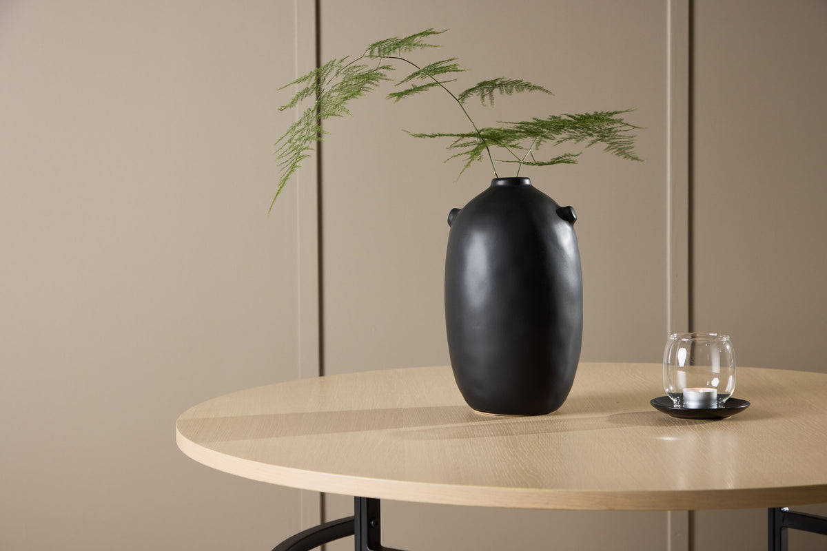 Copenhagen sofabord - Ø100 cm - sort, hvidpigmenteret - billede 14
