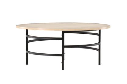 Copenhagen sofabord - Ø100 cm - sort, hvidpigmenteret - billede 7