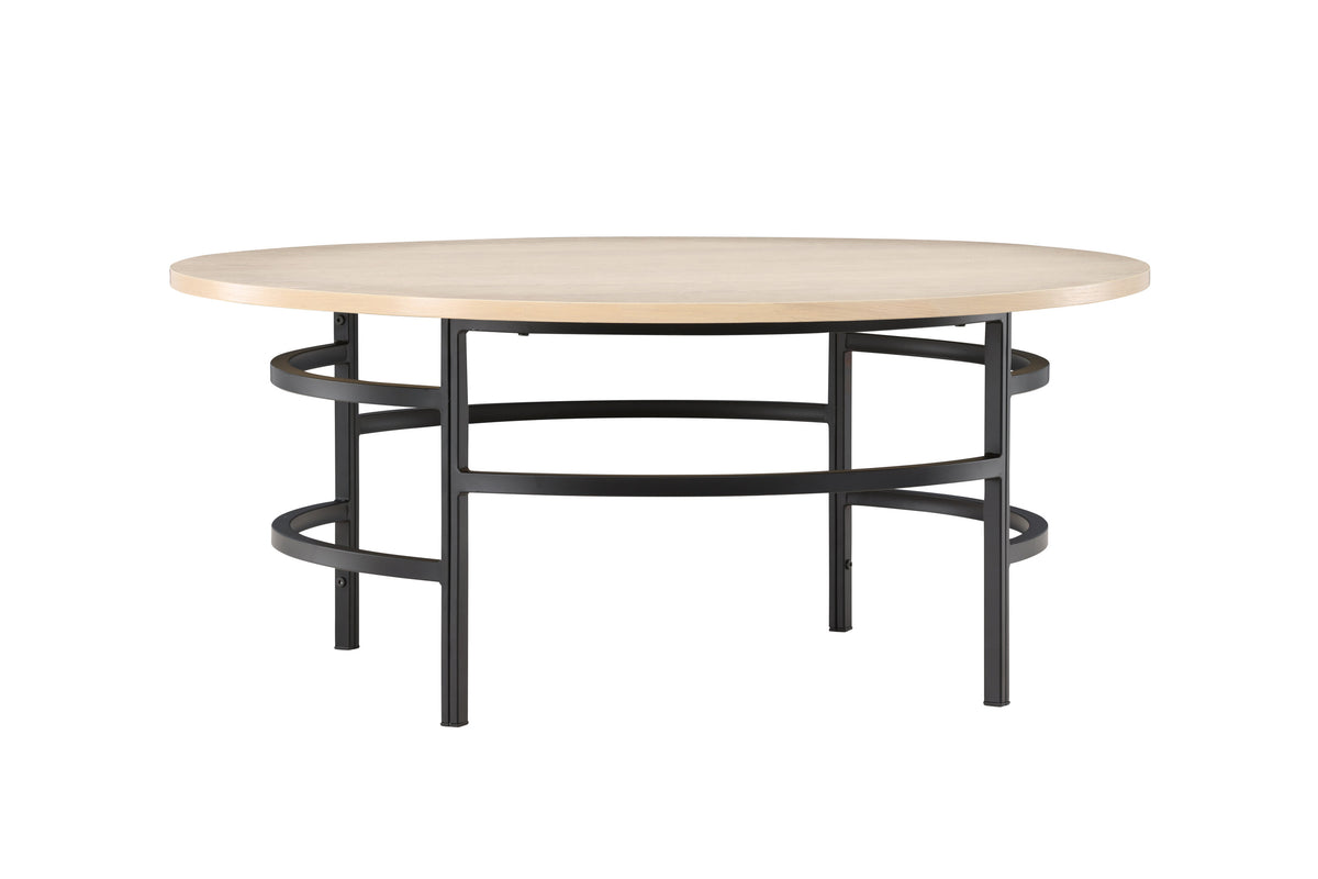 Copenhagen sofabord - Ø100 cm - sort, hvidpigmenteret - billede 8