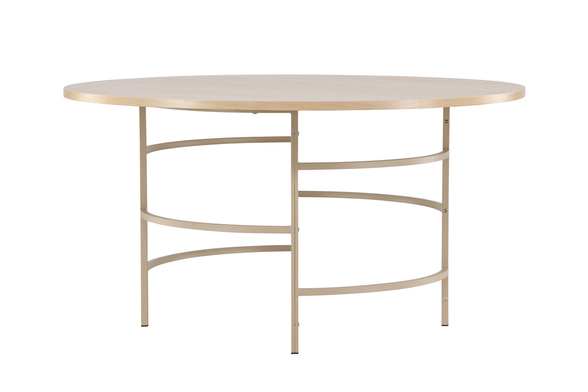 Copenhagen rundt spisebord - Ø140 cm - beige, hvidpigmenteret - billede 10