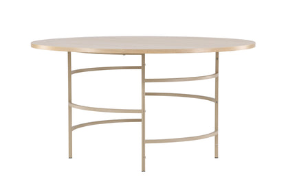 Copenhagen rundt spisebord - Ø140 cm - beige, hvidpigmenteret - billede 10