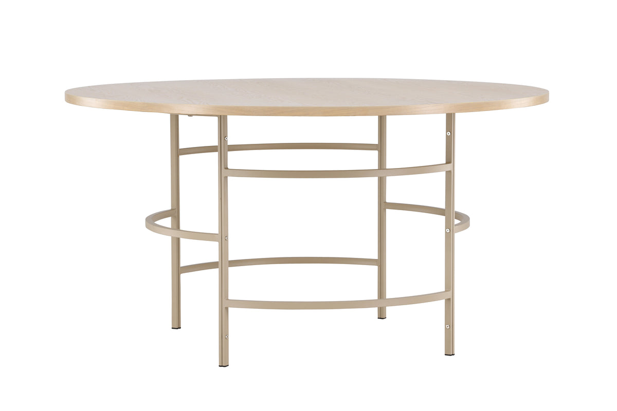 Copenhagen rundt spisebord - Ø140 cm - beige, hvidpigmenteret - billede 11