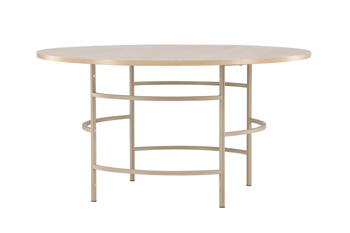 Copenhagen rundt spisebord - Ø140 cm - beige, hvidpigmenteret - billede 12