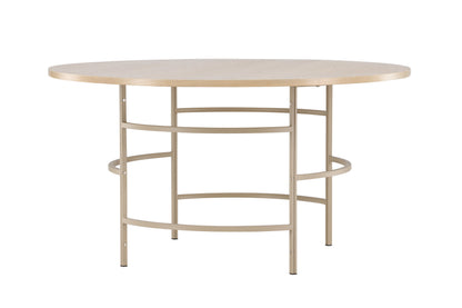 Copenhagen rundt spisebord - Ø140 cm - beige, hvidpigmenteret - billede 12