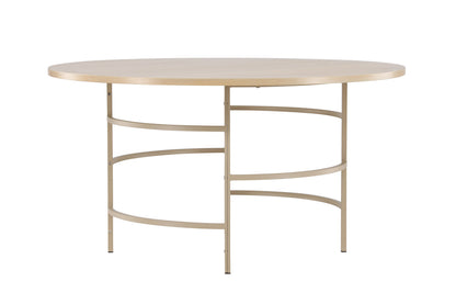 Copenhagen rundt spisebord - Ø140 cm - beige, hvidpigmenteret - billede 1