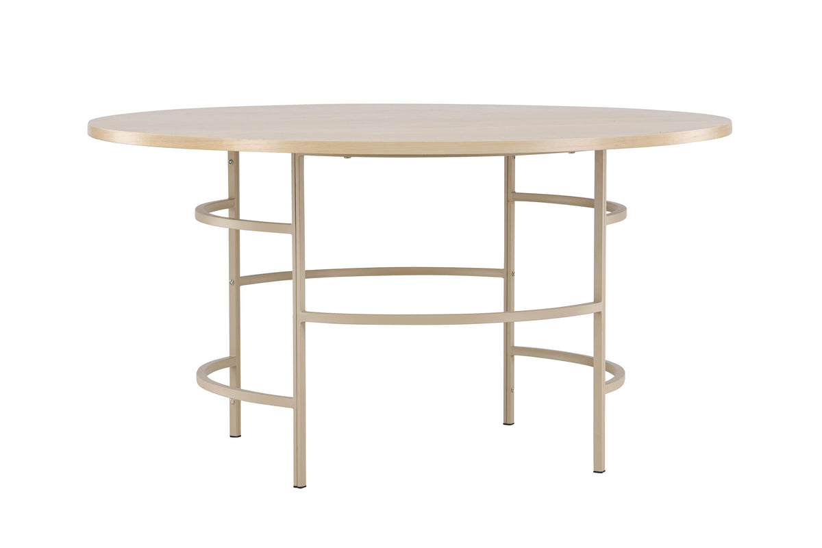 Copenhagen rundt spisebord - Ø140 cm - beige, hvidpigmenteret - billede 2