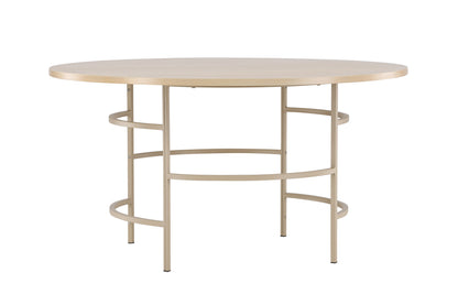 Copenhagen rundt spisebord - Ø140 cm - beige, hvidpigmenteret - billede 2