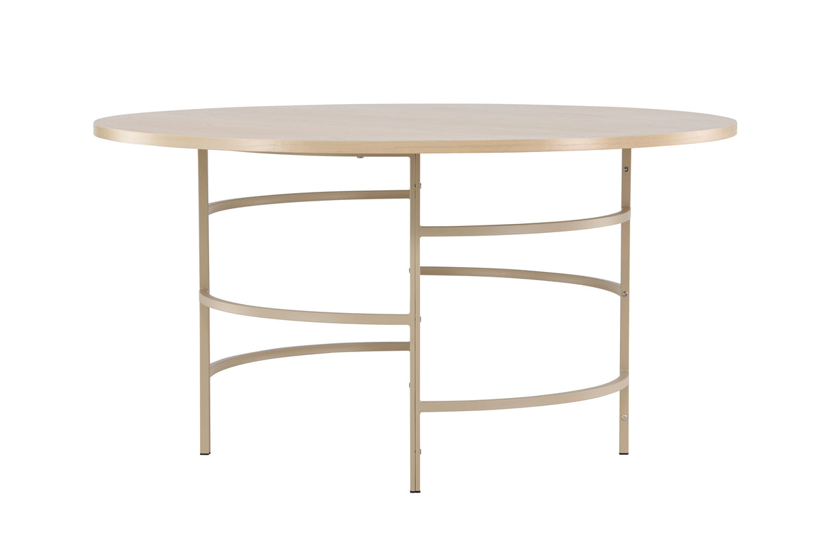 Copenhagen rundt spisebord - Ø140 cm - beige, hvidpigmenteret - billede 4