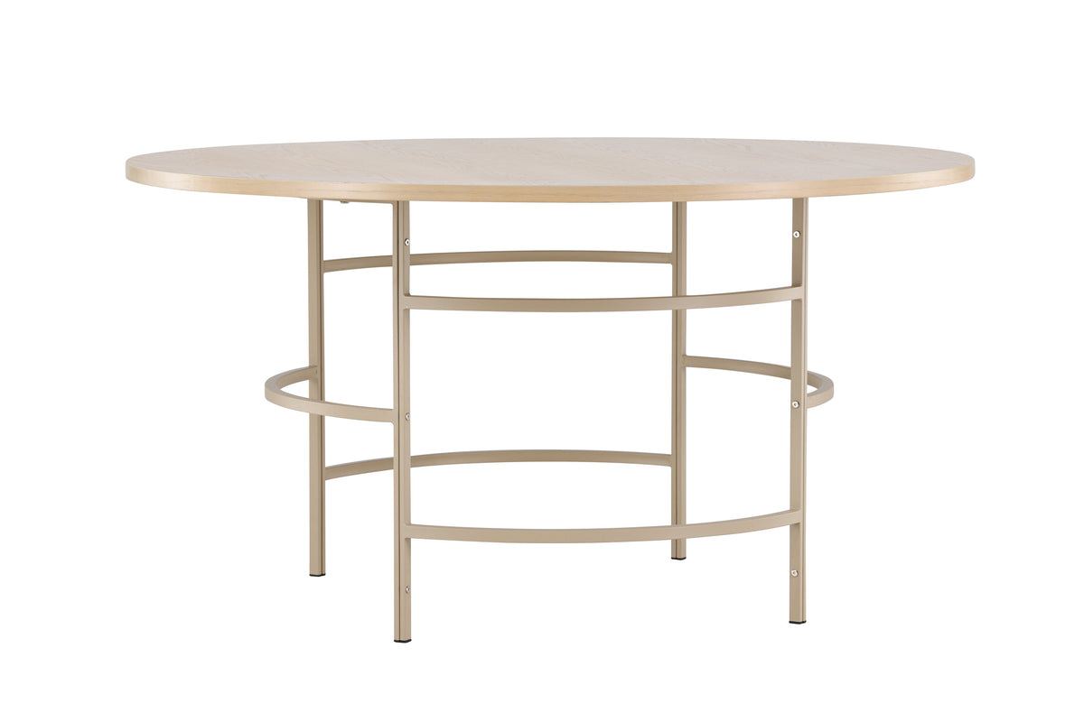 Copenhagen rundt spisebord - Ø140 cm - beige, hvidpigmenteret - billede 5