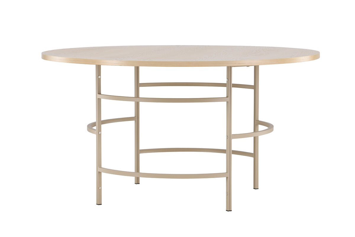 Copenhagen rundt spisebord - Ø140 cm - beige, hvidpigmenteret - billede 6