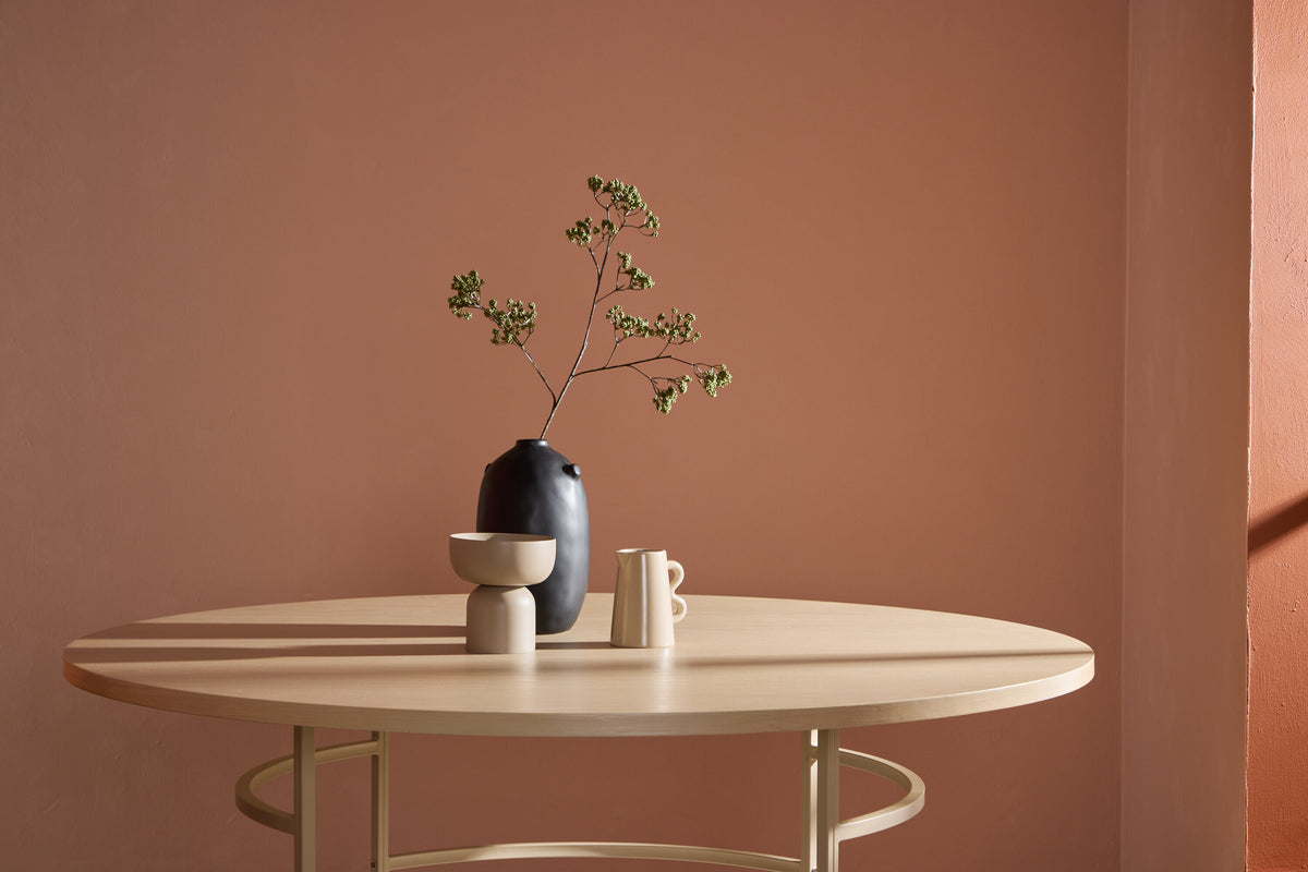 Copenhagen rundt spisebord - Ø140 cm - beige, hvidpigmenteret - billede 16