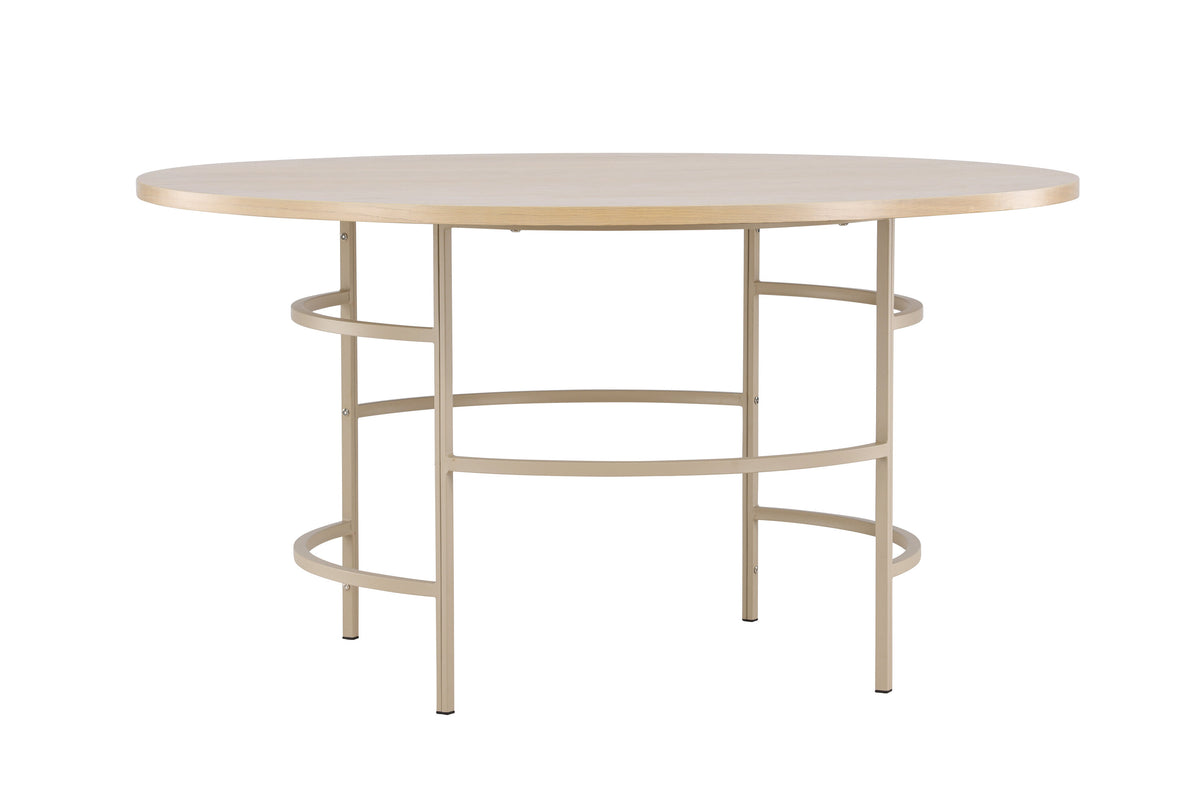 Copenhagen rundt spisebord - Ø140 cm - beige, hvidpigmenteret - billede 8