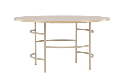 Copenhagen rundt spisebord - Ø140 cm - beige, hvidpigmenteret - billede 8