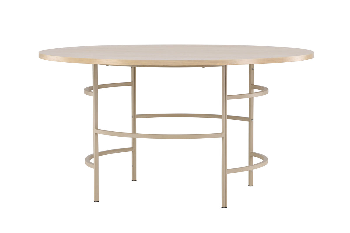 Copenhagen rundt spisebord - Ø140 cm - beige, hvidpigmenteret - billede 9