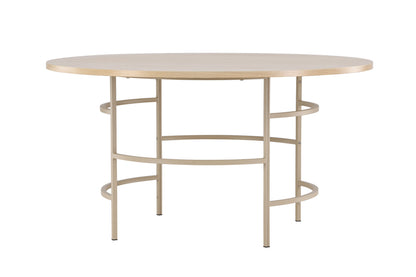 Copenhagen rundt spisebord - Ø140 cm - beige, hvidpigmenteret - billede 9