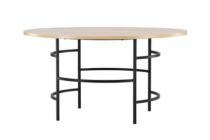 Copenhagen rundt spisebord - Ø140 cm - sort, hvidpigmenteret - billede 3