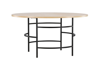 Copenhagen rundt spisebord - Ø140 cm - sort, hvidpigmenteret - billede 5