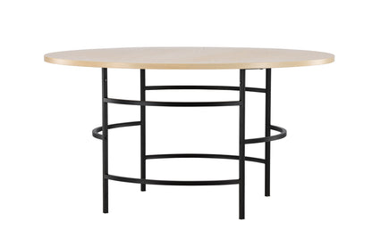 Copenhagen rundt spisebord - Ø140 cm - sort, hvidpigmenteret - billede 6