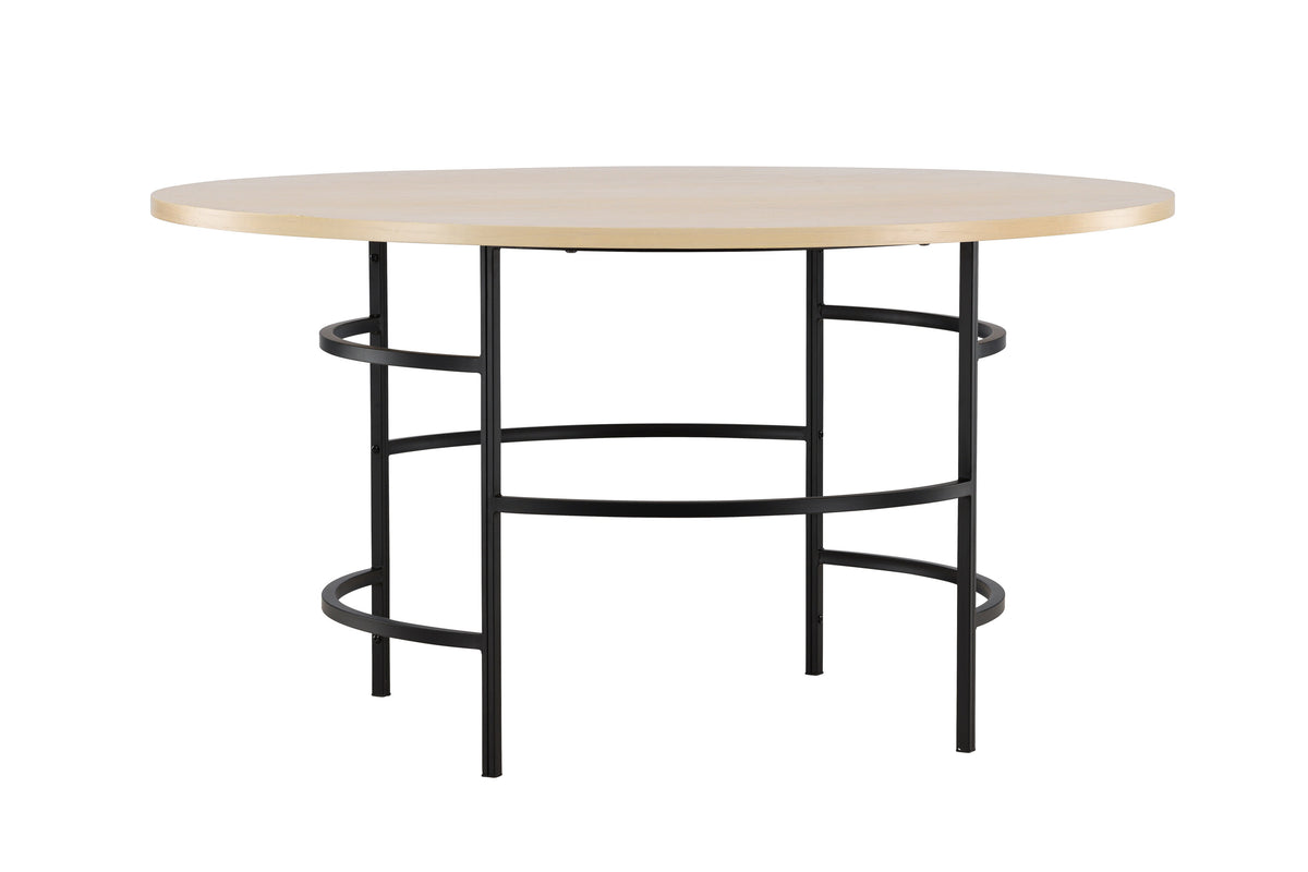 Copenhagen rundt spisebord - Ø140 cm - sort, hvidpigmenteret - billede 8