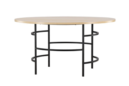 Copenhagen rundt spisebord - Ø140 cm - sort, hvidpigmenteret - billede 9