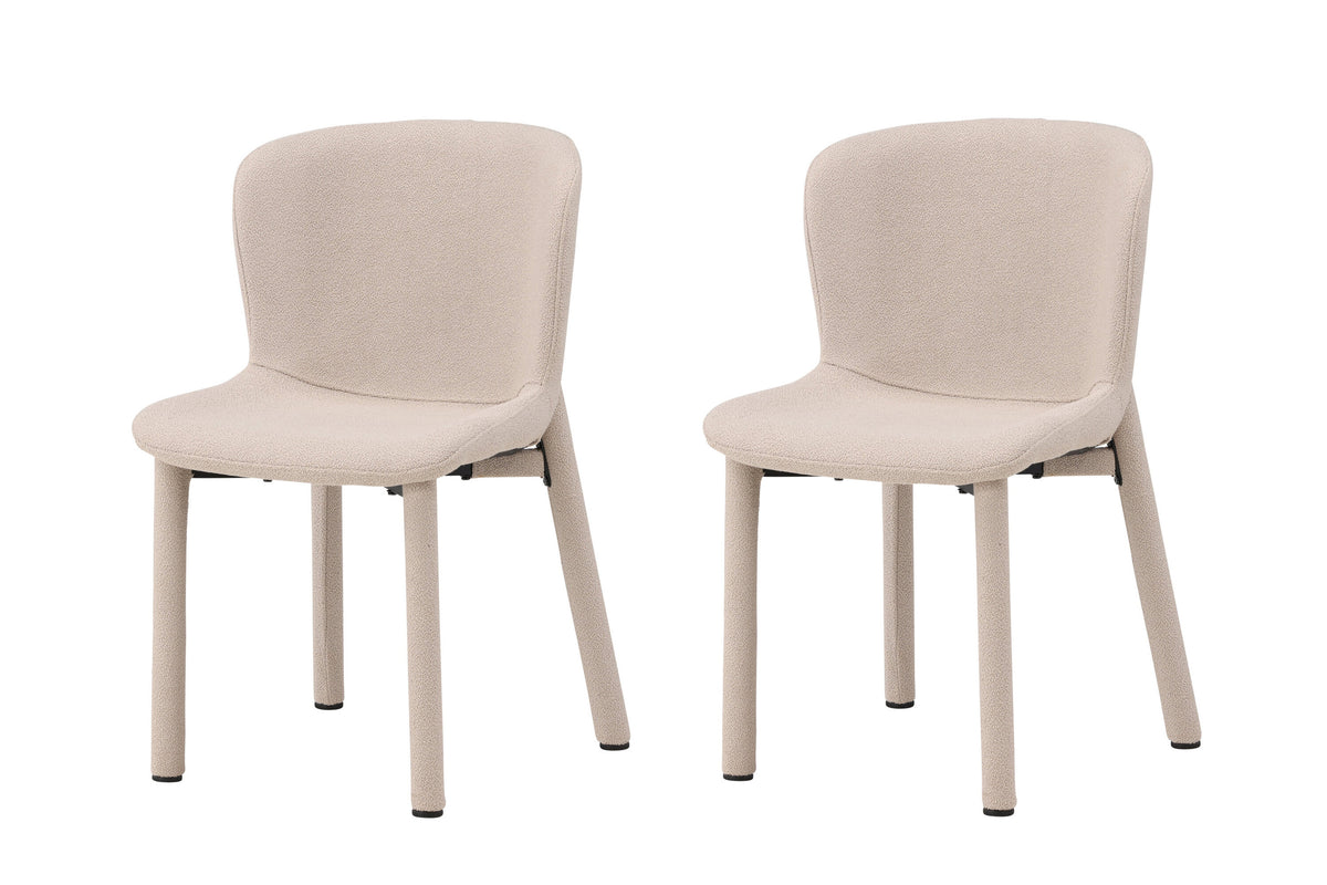 Astoria spisebordsstole - beige - 2 stk. - billede 2